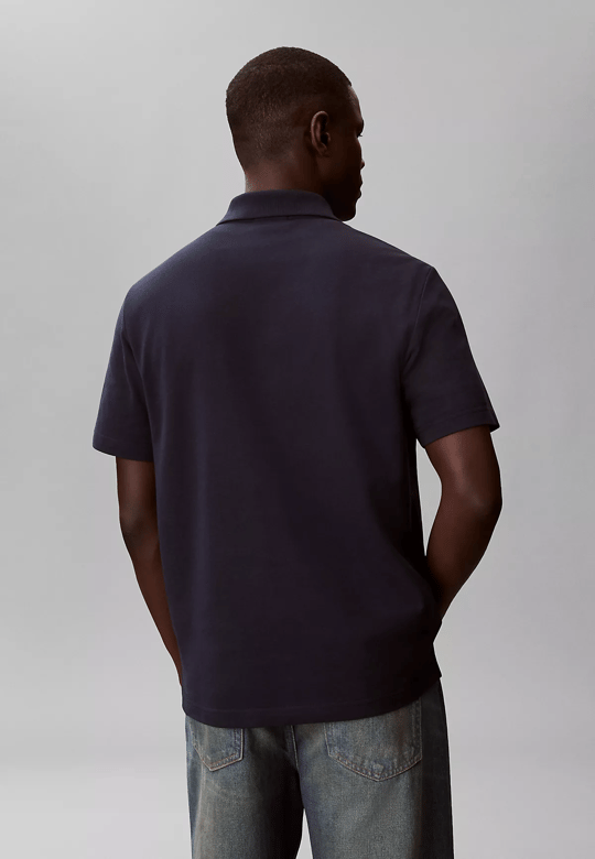Calvin Klein Calvin Klein Erkek Bisiklet Yaka Kısa Kol Pamuklu Düz Model Lacivert T-Shirt LV04RF209G-CEF