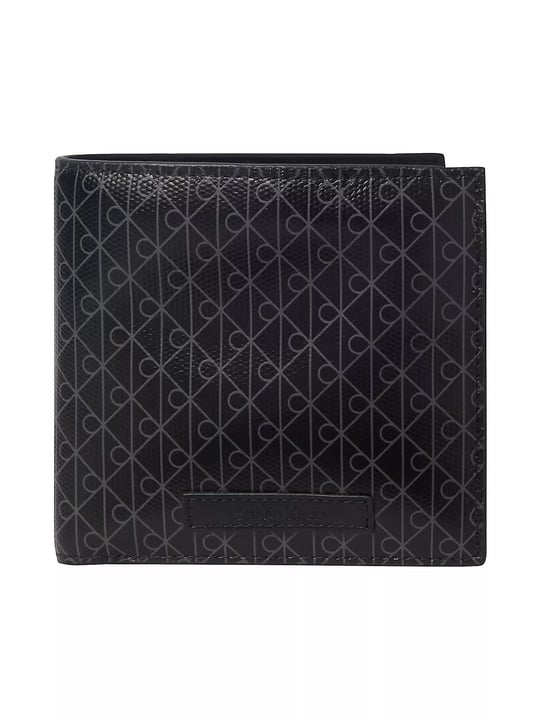 Calvin Klein Calvin Klein Erkek CK Logo Desenli Siyah Cüzdan LV04D1207G-UB1