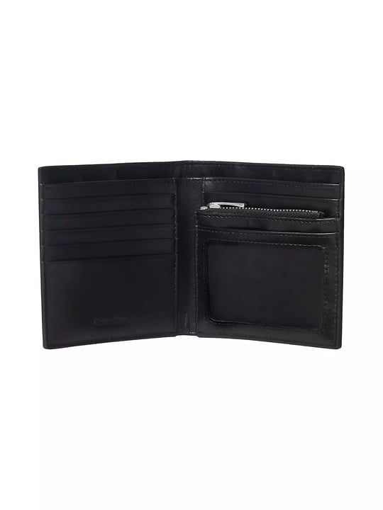 Calvin Klein Calvin Klein Erkek CK Logo Desenli Siyah Cüzdan LV04D1207G-UB1