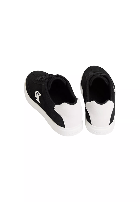 Calvin Klein Calvin Klein Erkek CK Logolu Düşük Bilekli Süet Siyah Sneaker HM0HM02125-0GM