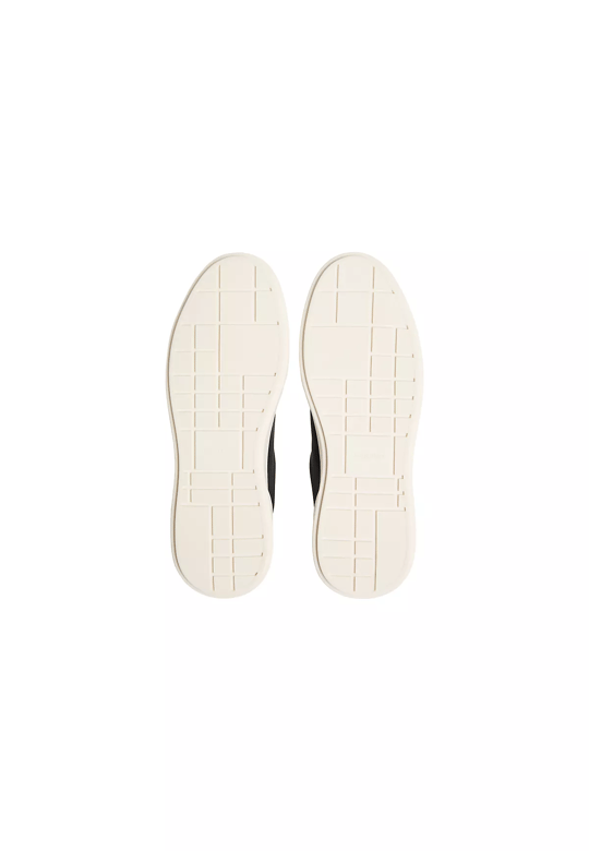 Calvin Klein Calvin Klein Erkek Düşük Bilekli CK Logo Detaylı Deri Siyah Sneaker HM0HM02137-0GM