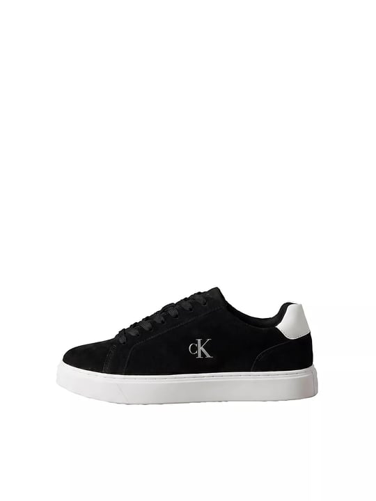 Calvin Klein Calvin Klein Erkek Düşük Bilekli Rahat Taban Ck Logolu Süet Siyah Sneaker YM0YM01434-01H