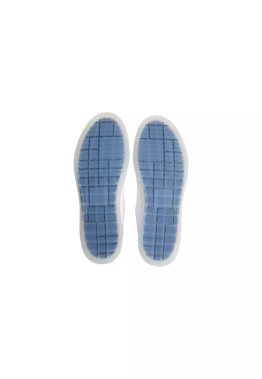 Calvin Klein Calvin Klein Erkek Düşük Bilekli CK Logo Detaylı Topuk Kısmında Süet Detaylı Beyaz Sneaker HM0HM02126-01W