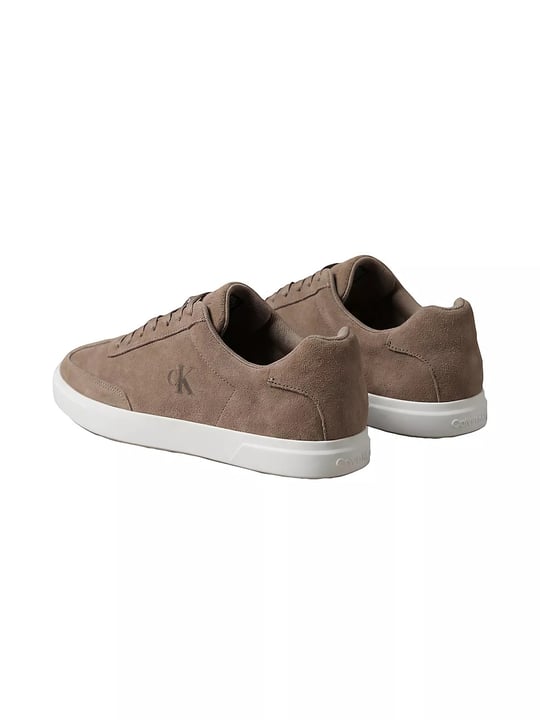 Calvin Klein Calvin Klein Erkek Düşük Bilekli Rahat Taban Ck Logolu Süet Kahverengi Sneaker HM0HM02201-PBO