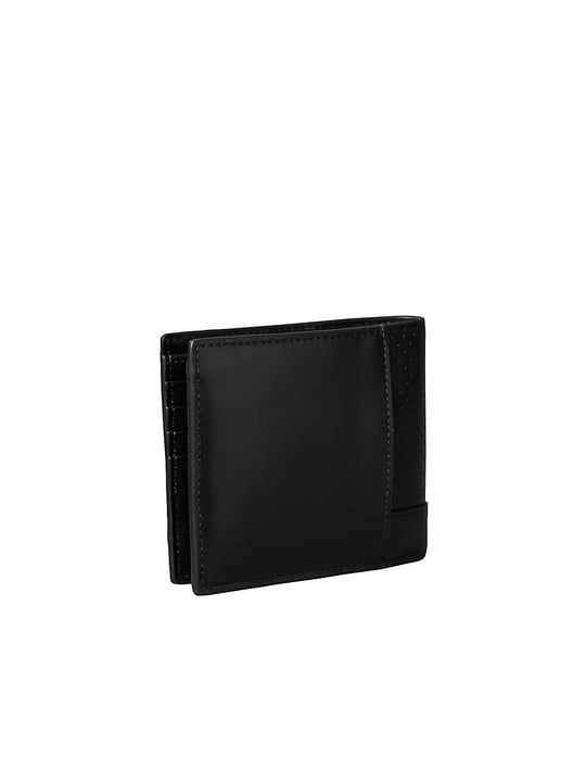 Calvin Klein Calvin Klein Erkek Hakiki Deri Logo Detaylı Banknot Bölmeli Siyah Cüzdan LV04D1210G-UB1