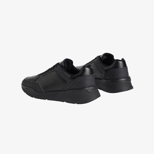 Calvin Klein Calvin Klein Erkek Hakiki Deri ve Süet Karışımlı Bağcıklı Siyah Sneaker HM0HM02309-0GJ