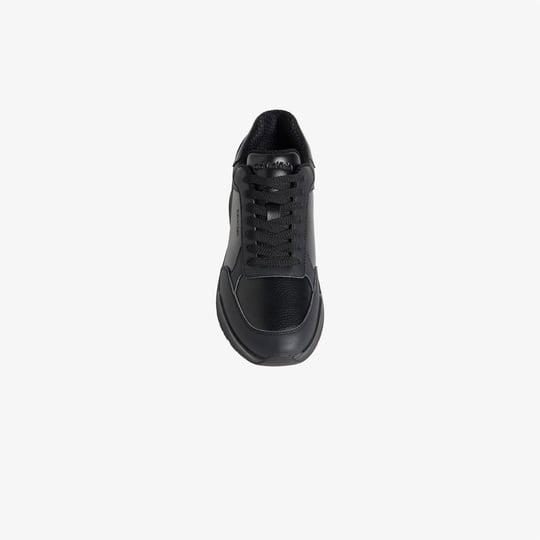Calvin Klein Calvin Klein Erkek Hakiki Deri ve Süet Karışımlı Bağcıklı Siyah Sneaker HM0HM02309-0GJ