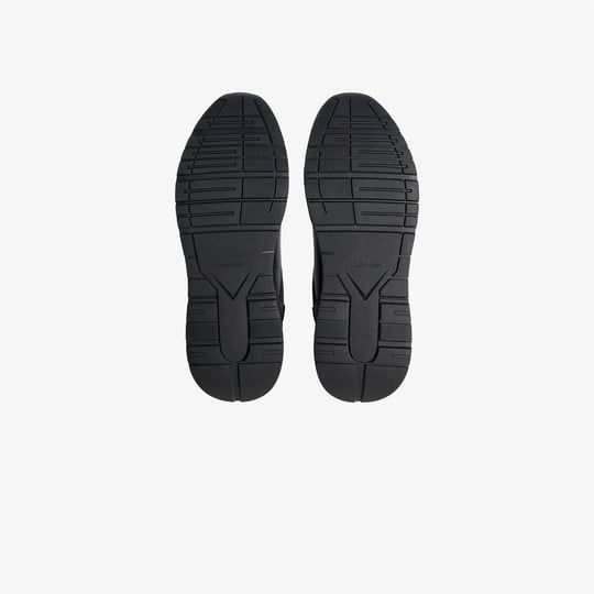 Calvin Klein Calvin Klein Erkek Hakiki Deri ve Süet Karışımlı Bağcıklı Siyah Sneaker HM0HM02309-0GJ