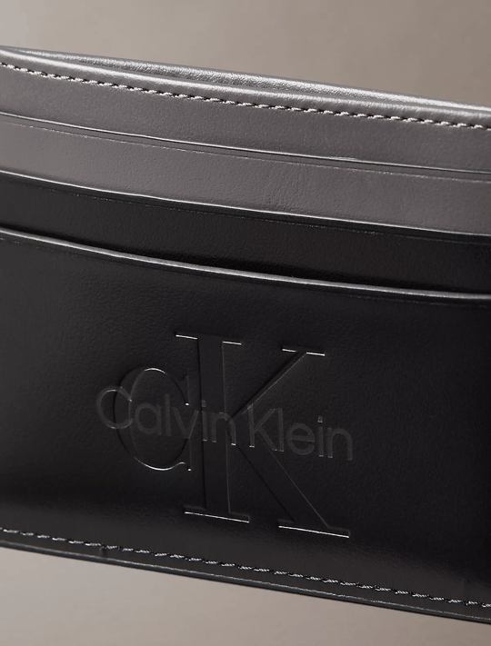 Calvin Klein Calvin Klein Erkek Kartlık Bölmeli Deri Siyah Cüzdan LV04D1154G-UB1