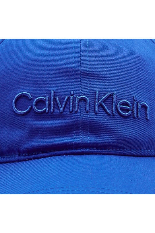 Calvin Klein Calvin Kleın Erkek Logolu Dokuma Kumaş Normal Kalıp Lacivert1 Şapka K50K505737-C85