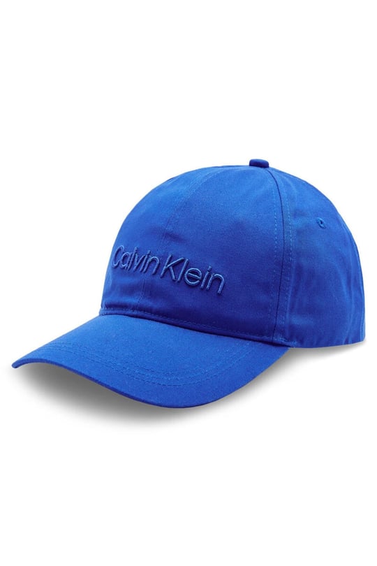 Calvin Klein Calvin Kleın Erkek Logolu Dokuma Kumaş Normal Kalıp Lacivert1 Şapka K50K505737-C85