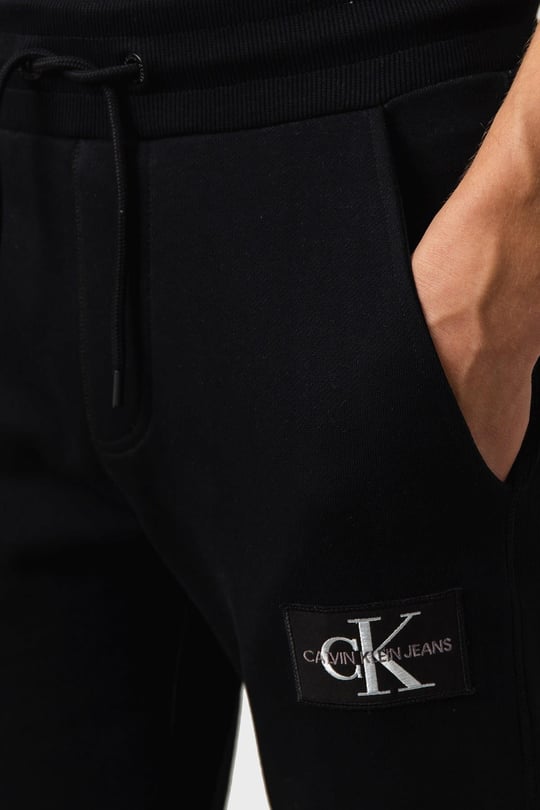 Calvin Klein Calvin Kleın Erkek Marka Logo Detaylı Lastik Bel ve Bilek Siyah Eşofman Altı J30J314066-0GL