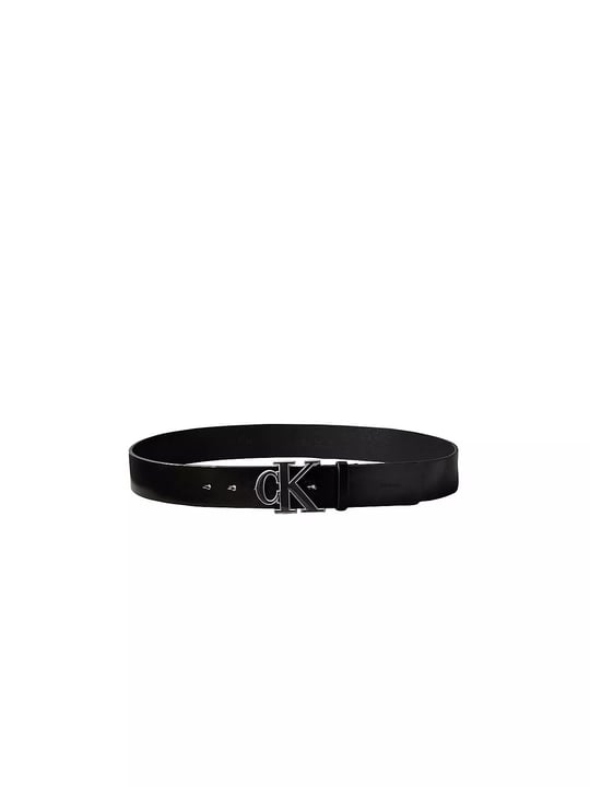Calvin Klein Calvin Klein Erkek Marka Logolu Deri Ayarlanabilir Siyah Kemer LV04D7150G-WCA