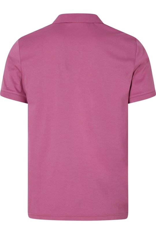 Calvin Klein Calvin Kleın Erkek Marka Logolu Polo Yakalı Organik Pamuklu Fuşya Polo Yaka T-Shirt K10K111657-VUX