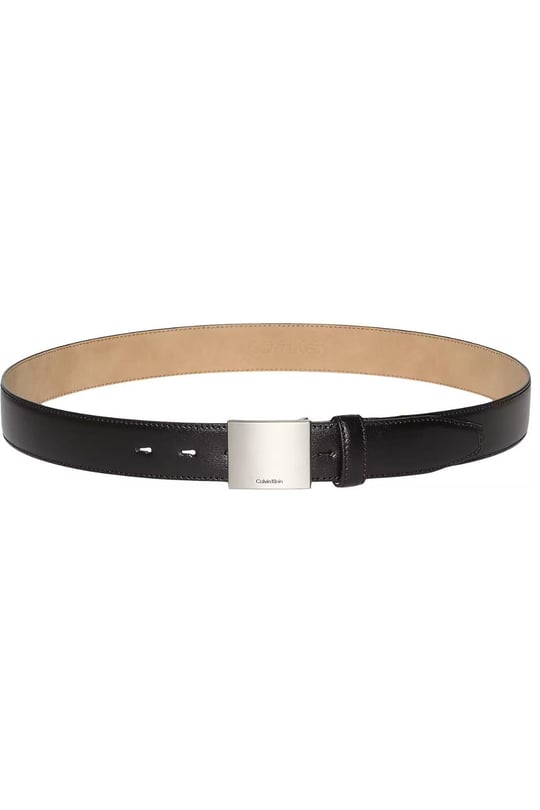 Calvin Klein Calvin Klein Erkek Metal Tokalı Ayarlanabilir Deri Siyah Kemer LV04D7030G-VZZ