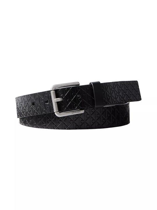 Calvin Klein Calvin Klein Erkek Metal Tokalı Ayarlanabilir Deri Siyah Kemer LV04D7099G-V8L