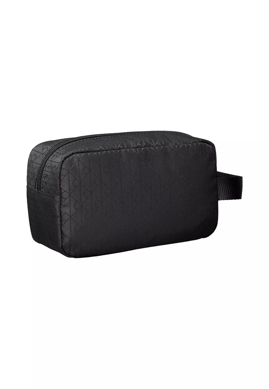Calvin Klein Calvin Klein Erkek Monogram CK Logolu Fermuarlı Siyah Omuz Çantası LV04D1190G-UB1