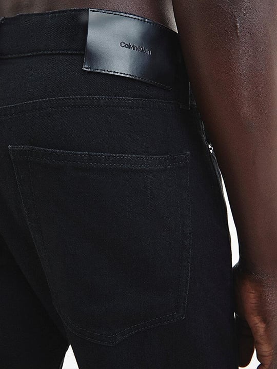 Calvin Klein Calvin Kleın Erkek Normal Belli Dar Kesim Düz Paça Siyah Jeans K10K111239-1BY