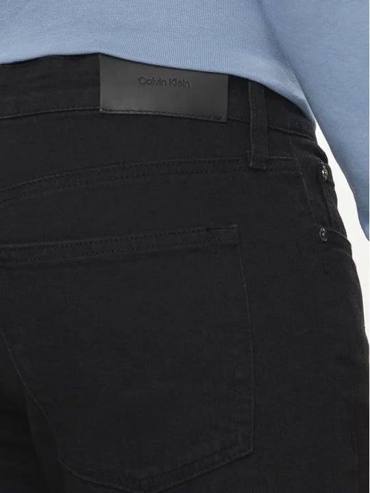 Calvin Klein Calvin Kleın Erkek Normal Belli Dar Kesim Düz Paça Siyah2 Jeans K10K111239-1AP