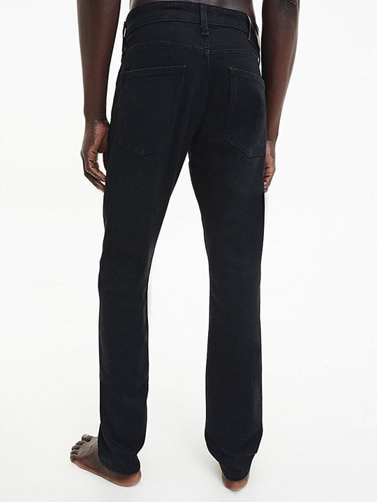 Calvin Klein Calvin Kleın Erkek Normal Belli Dar Kesim Düz Paça Siyah Jeans K10K111239-1BY