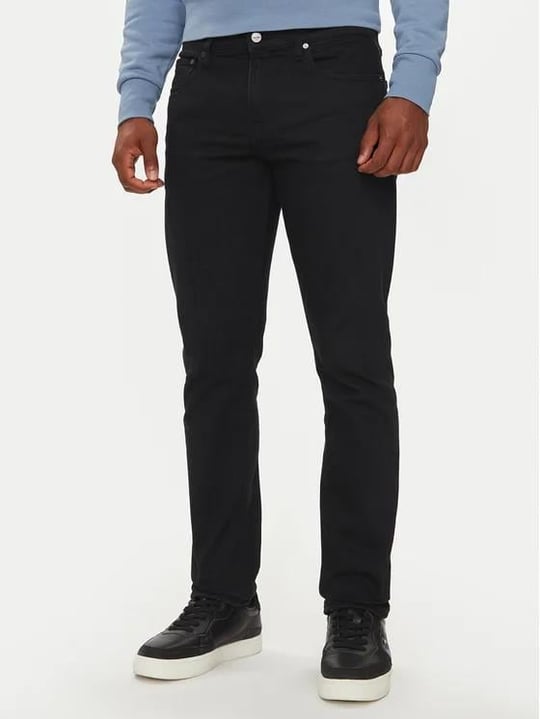 Calvin Klein Calvin Kleın Erkek Normal Belli Dar Kesim Düz Paça Siyah2 Jeans K10K111239-1AP