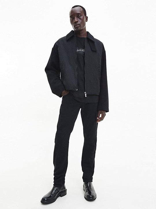 Calvin Klein Calvin Kleın Erkek Normal Belli Dar Kesim Düz Paça Siyah Jeans K10K111239-1BY