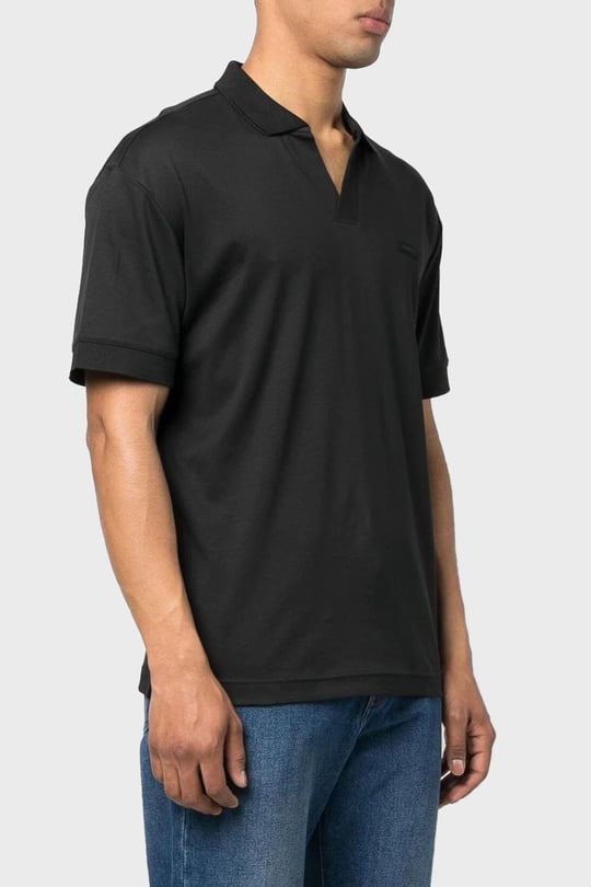 Calvin Klein Calvin Kleın Erkek Pamuklu Polo Yaka Kısa Kollu Günlük Kullanım Siyah Polo Yaka T-Shirt K10K111193-BEH
