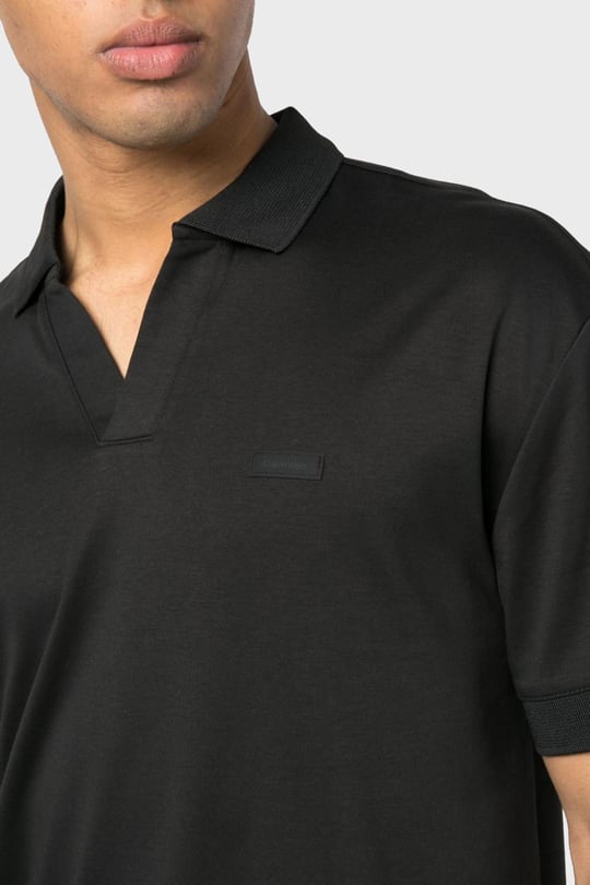 Calvin Klein Calvin Kleın Erkek Pamuklu Polo Yaka Kısa Kollu Günlük Kullanım Siyah Polo Yaka T-Shirt K10K111193-BEH