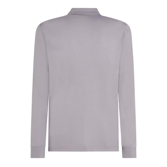 Calvin Klein Calvin Kleın Erkek Polo Yaka Uzun Kollu Pamuklu Rahat Kesim Gri Polo Yaka T-Shirt K10K111868-PTM