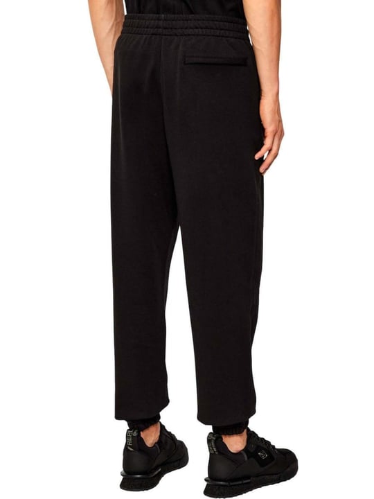 Calvin Klein Calvin Klein Erkek Rahat Kalıp Beli ve Paçası Lastikli %100 Pamuklu Siyah Eşofman Altı LV04RD241G-UB1