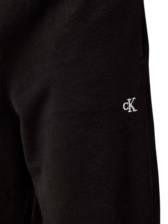 Calvin Klein Calvin Klein Erkek Rahat Kalıp Beli ve Paçası Lastikli %100 Pamuklu Siyah Eşofman Altı LV04RD241G-UB1