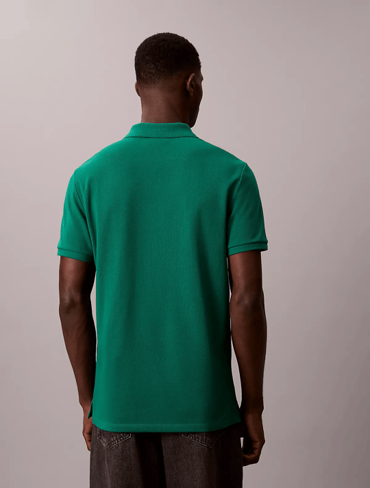 Calvin Klein Calvin Klein Erkek Regular Fit %100 Pamuklu CK Logolu Kısa Kollu Yeşil T-Shirt LV040EM269-2ES