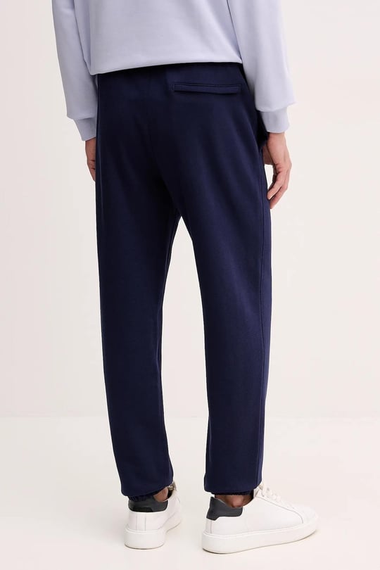 Calvin Klein Calvin Klein Erkek Regular Fit Beli ve Paçası Lastikli %100 Pamuklu Lacivert Eşofman Altı LV04RE256G-WFW
