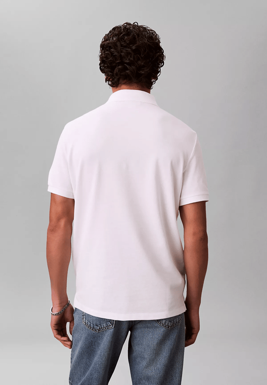 Calvin Klein Calvin Klein Erkek Regular Fit %100 Pamuklu CK Logolu Kısa Kollu Beyaz T-Shirt LV040EM269-YAF