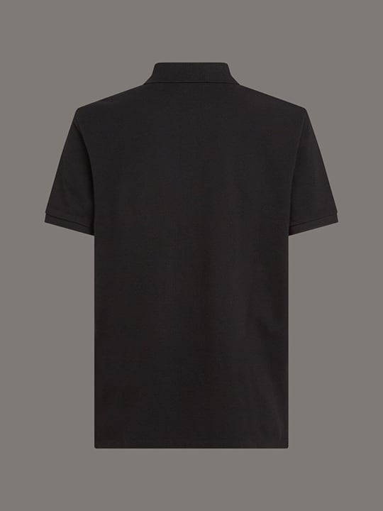 Calvin Klein Calvin Klein Erkek Regular Fit %100 Pamuklu CK Logolu Kısa Kollu Siyah Polo Yaka T-Shirt LV040EM269-UB1