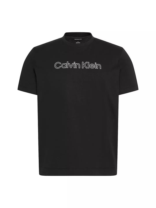 Calvin Klein Calvin Klein Erkek Slim Fit Kısa Kollu Pamuklu Siyah T-Shirt LV04LH800G-UB1