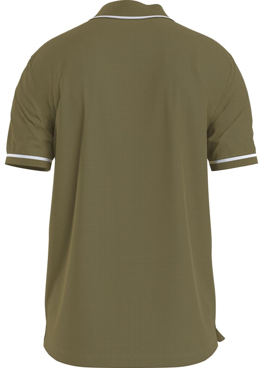 Calvin Klein Calvin Kleın Erkek Slim Fit Polo Yaka Kısa Kol Yeşil Polo Yaka T-Shirt J30J315603-LB6