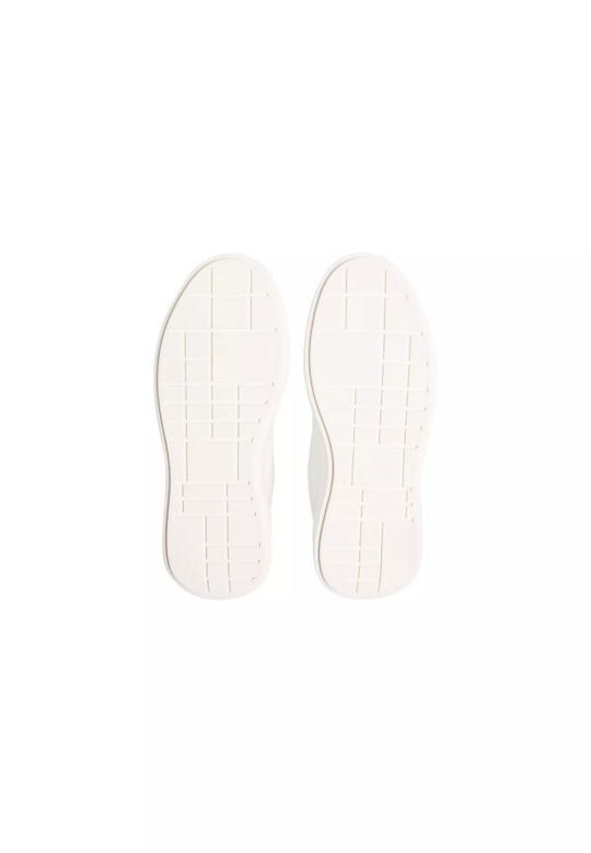 Calvin Klein Calvin Klein Kadın Bağcıklı Rahat Taban Logo Detaylı Deri Günlük Beyaz Sneaker YW0YW01947-05X