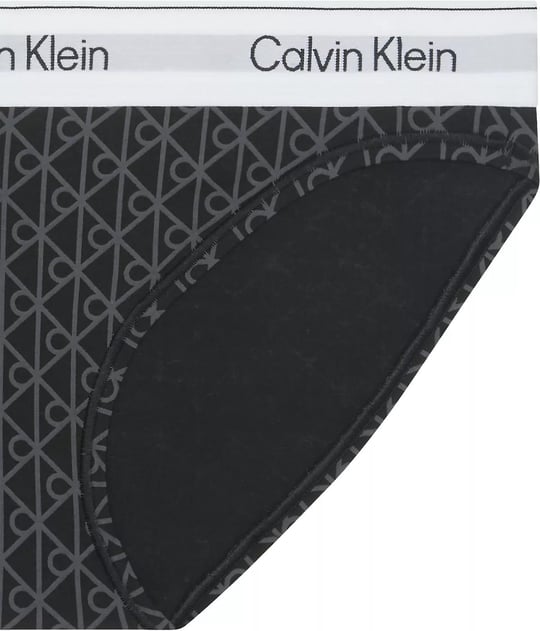 Calvin Klein Calvin Klein Kadın Calvin Yazı Detay Slim Fit Dokuma Siyah Bikini Altı LV00QF8520-2RG