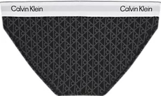 Calvin Klein Calvin Klein Kadın Calvin Yazı Detay Slim Fit Dokuma Siyah Bikini Altı LV00QF8520-2RG
