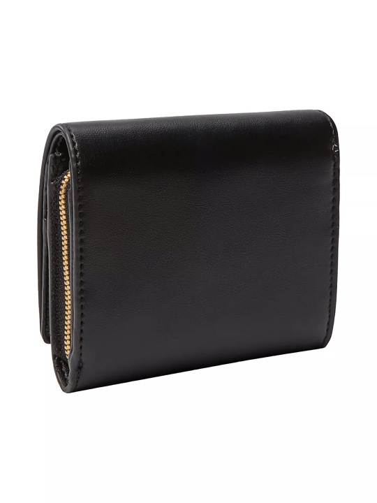 Calvin Klein Calvin Klein Kadın CK Logolu Çoklu Kart Bölmeli Siyah Cüzdan LV04F1156G-UB1