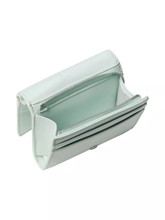 Calvin Klein Calvin Klein Kadın CK Logolu Çoklu Kart Bölmeli Mavi Cüzdan LV04F1156G-U3L