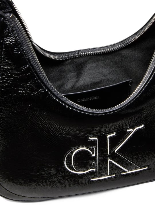 Calvin Klein Calvin Klein Kadın CK Logo Detaylı Omuz Askılı Siyah Çanta LV04F3898G-UB1