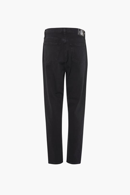 Calvin Klein Calvin Kleın Kadın Dokuma Kumaş  Normal Bel  Düz Model Siyah Jeans J20J221659-1BY