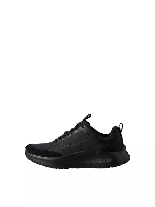 Calvin Klein Calvin Klein Kadın Düşük Bilekli Rahat Taban Logo İmzalı Süet Detaylı Siyah Sneaker HW0HW03293-0GJ