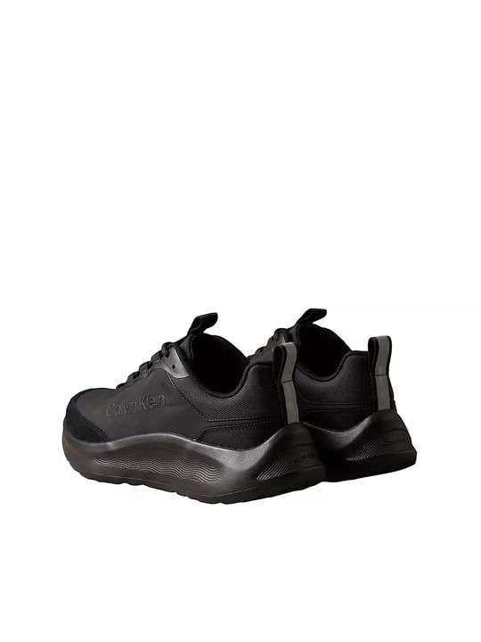 Calvin Klein Calvin Klein Kadın Düşük Bilekli Rahat Taban Logo İmzalı Süet Detaylı Siyah Sneaker HW0HW03293-0GJ