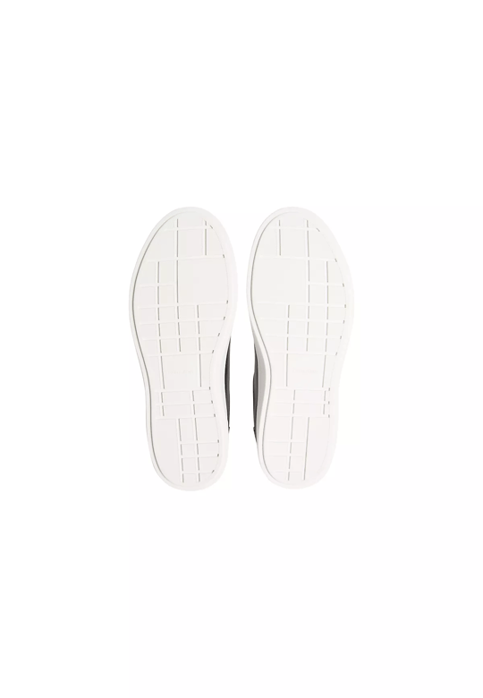 Calvin Klein Calvin Klein Kadın Düşük Bilekli CK Logo Detaylı Deri Siyah Sneaker HW0HW03146-0GM