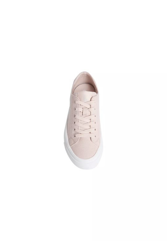 Calvin Klein Calvin Klein Kadın Kalın ve Düz Tabanlı Yuvarlak Burunlu Deri Pembe Sneaker YW0YW01763-ABJ