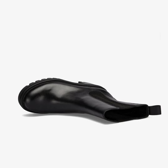 Calvin Klein Calvin Klein Kadın Kalın Topuklu %100 Deri Rahat Taban Siyah Bot & Bootie YW0YW01547-0GJ