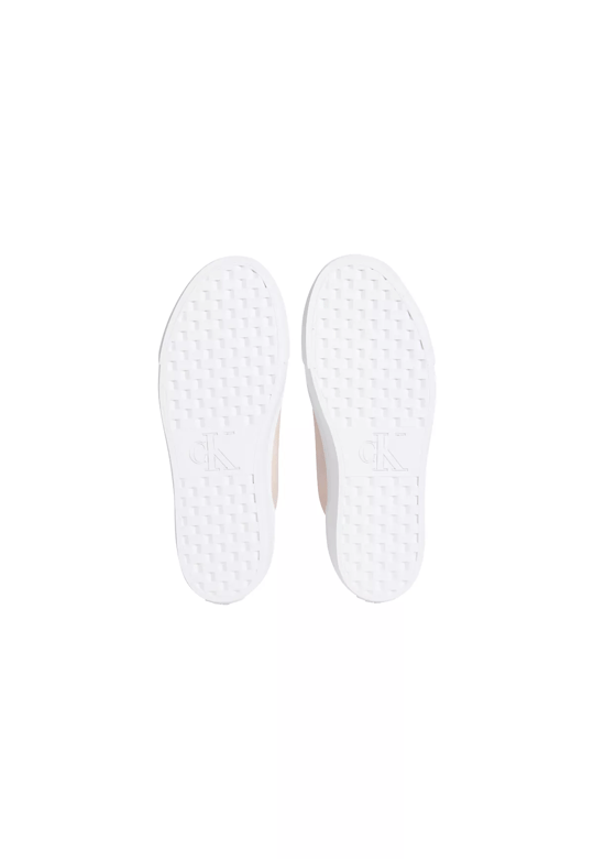Calvin Klein Calvin Klein Kadın Kalın ve Düz Tabanlı Yuvarlak Burunlu Deri Pembe Sneaker YW0YW01763-ABJ